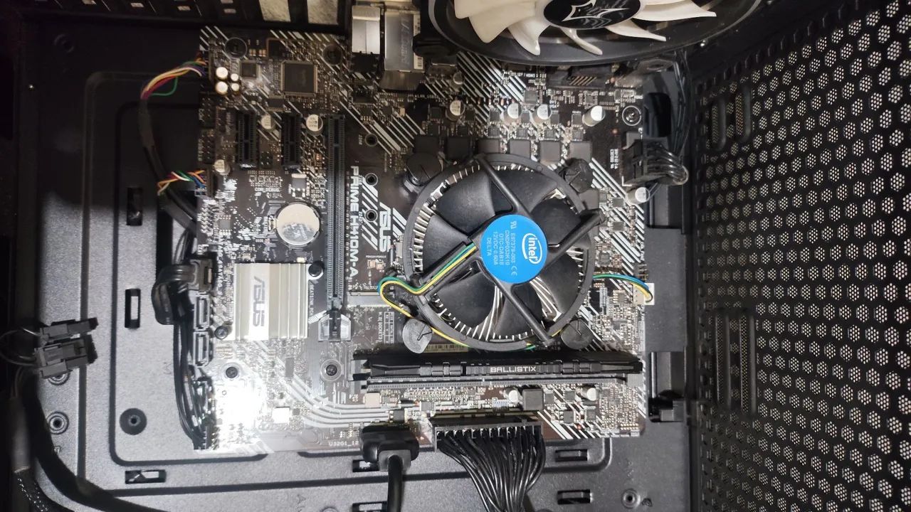 Kit Placa-mãe ASUS Prime H410M-A + Intel Core i3-10100F