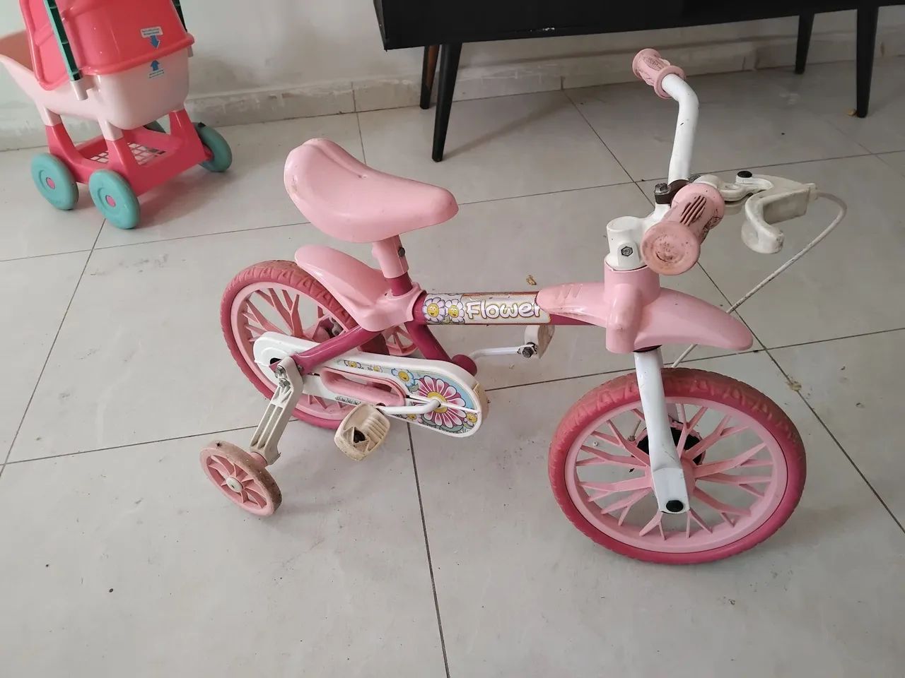 Bicicleta com rodinhas