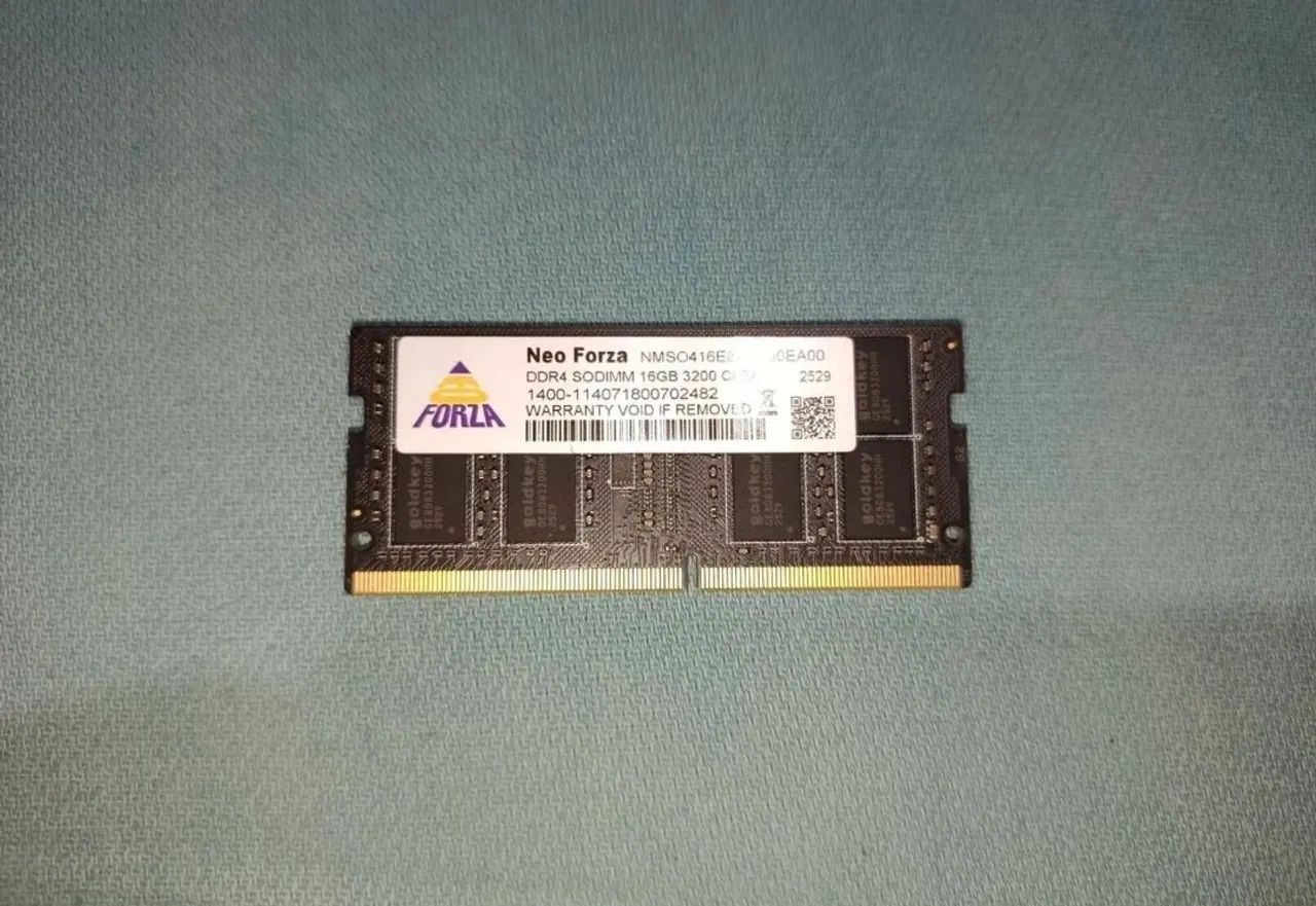 Memória Ram DDR4 16gb Para Notebook