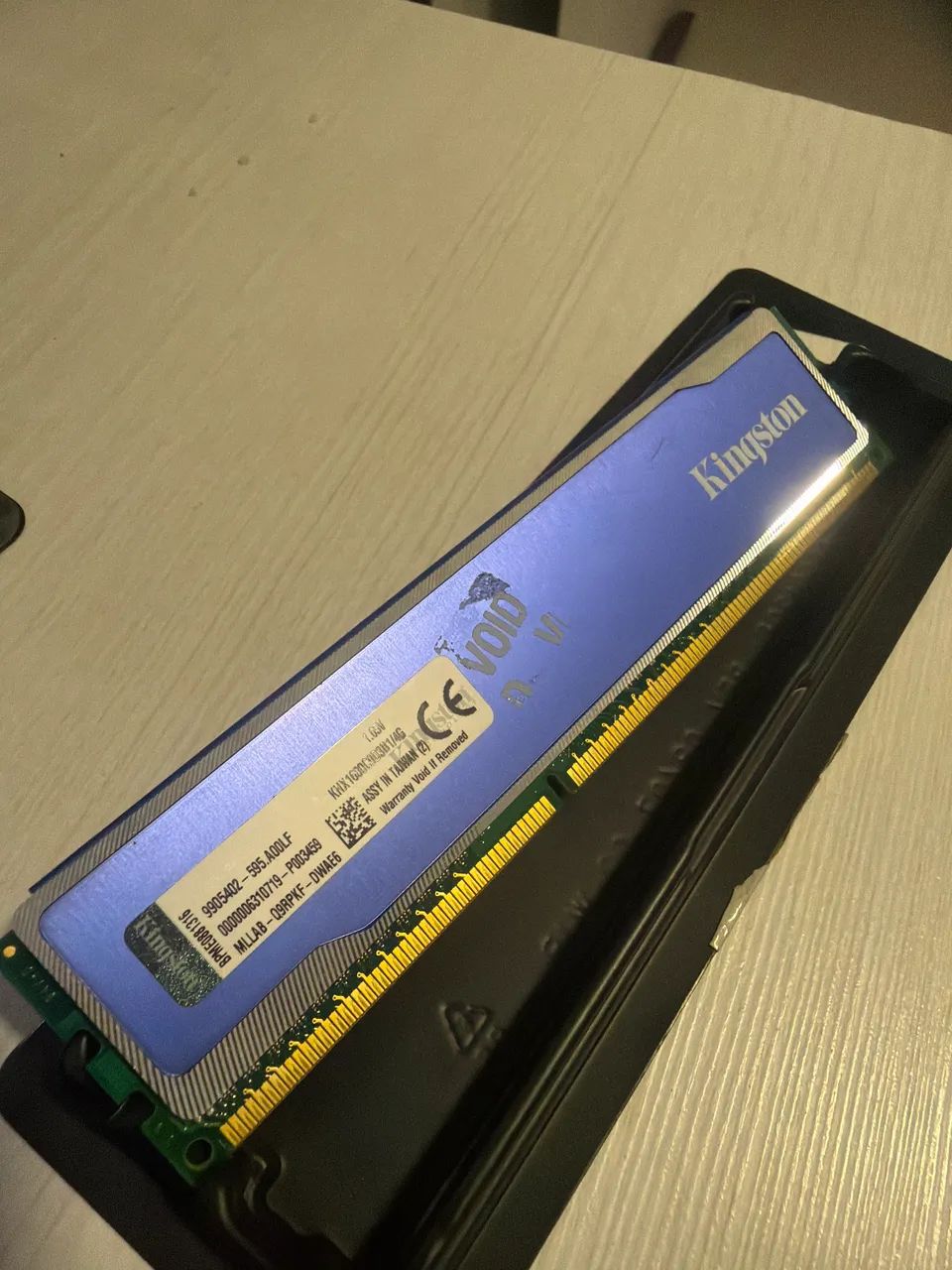 Memória Hyperx 1600mhz 4 gb 2X4gb - Foto 2