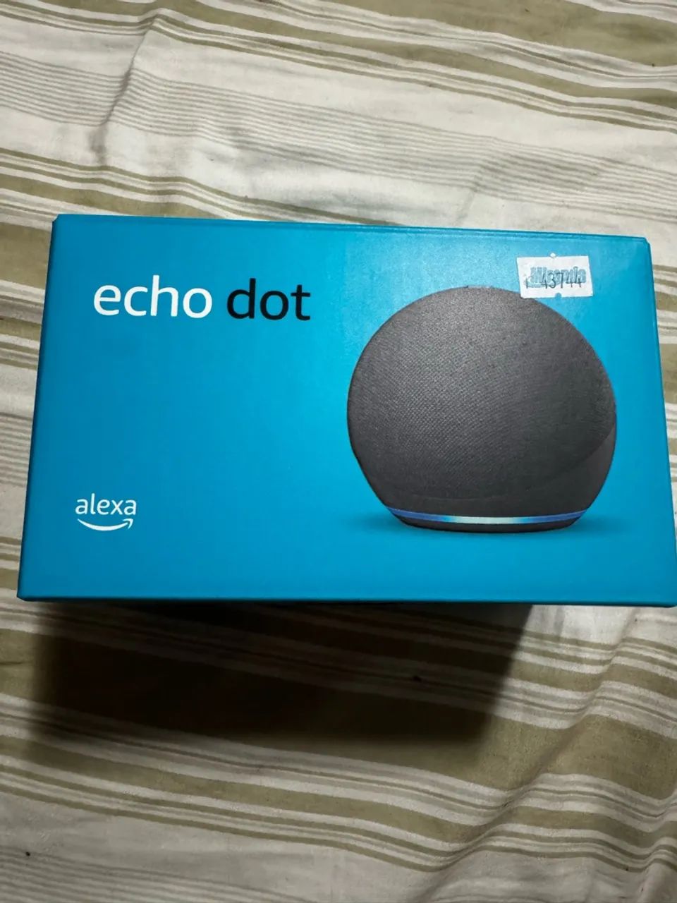 Echo Dot 4 Geração com Alexa usada Ótimo Estado e na Caixa - Foto 2