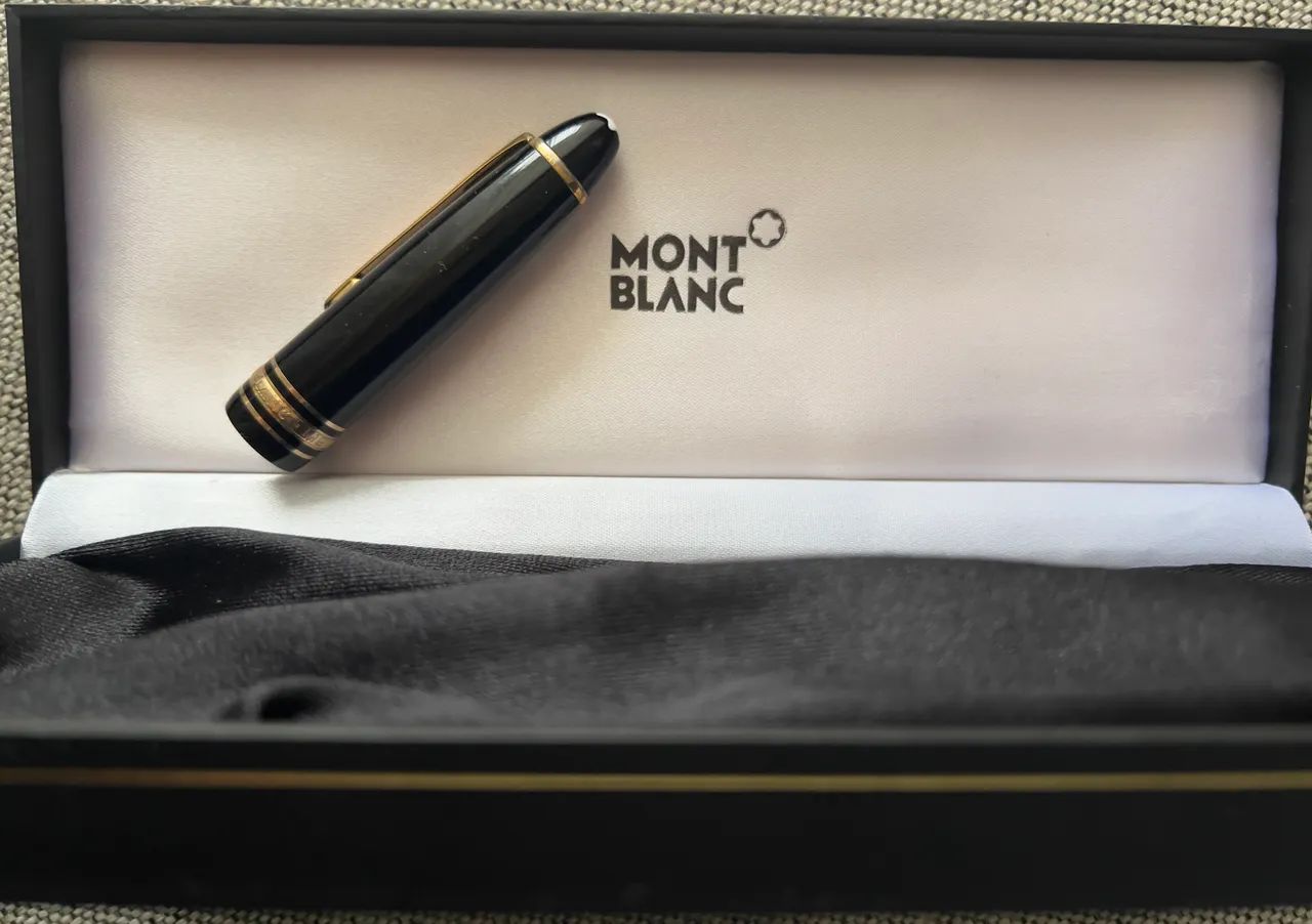 Tampa de caneta Montblanc para reposição do corpo - avaria na estrela  - Foto 5