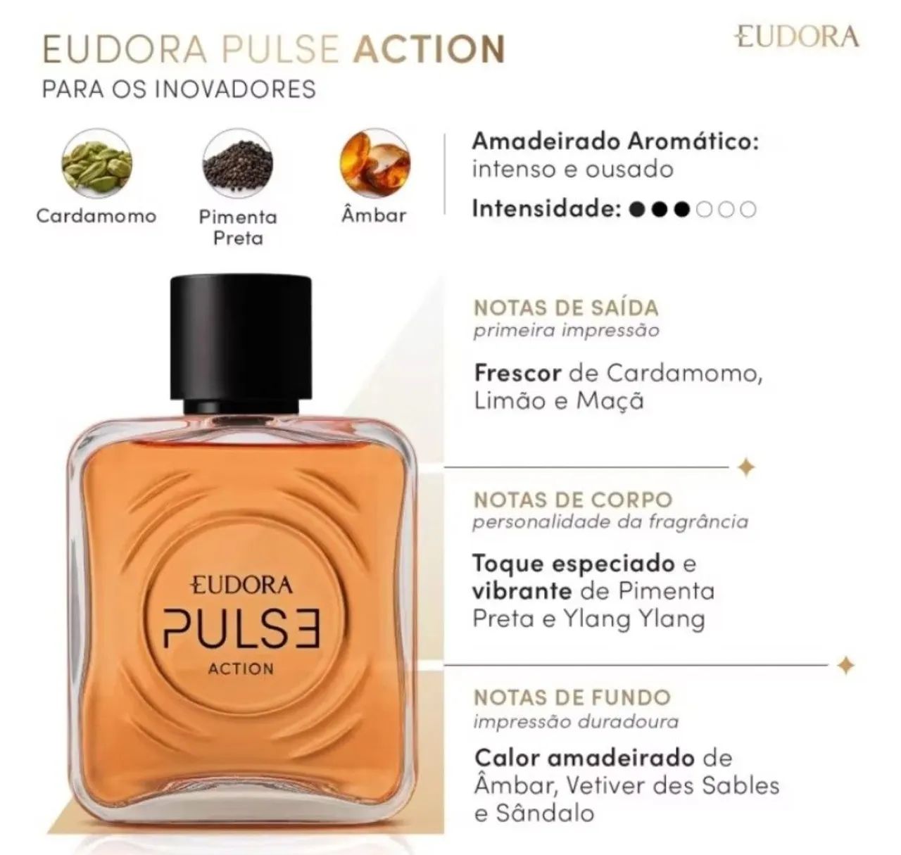 Combo Eudora Pulse tradicional + Action 100ml  - Foto 3