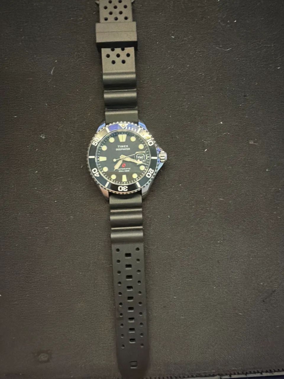 Relógio timex deepwater automático  - Foto 4