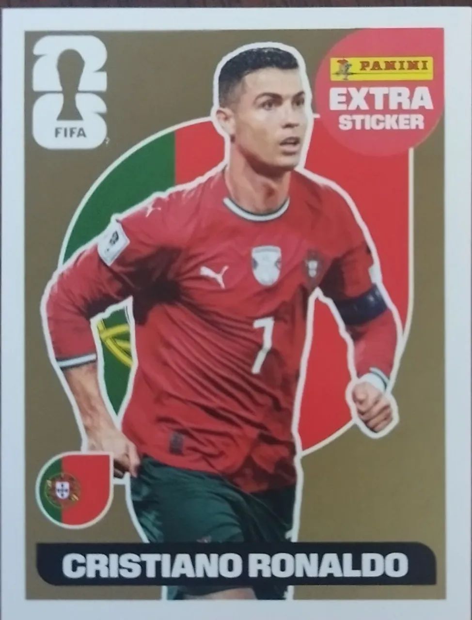 CR7 Ouro LEGEND +2 OFICIAL PANINI 2026 - Foto 2