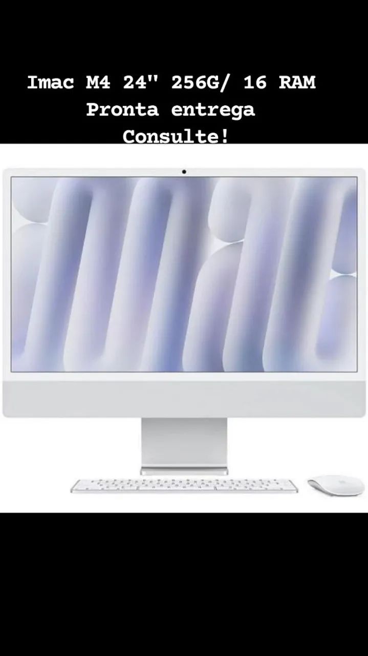Imac M4 24 polegadas 256 giga novo