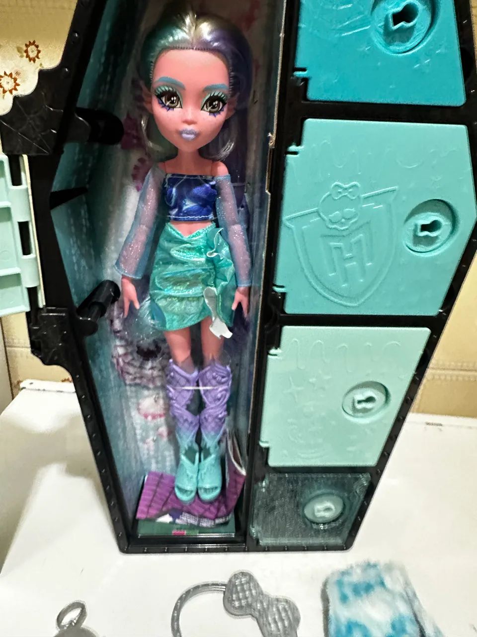 Boneca Monster Lagoona Blue Mattel - Foto 3