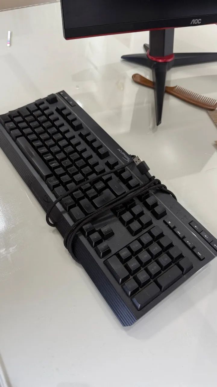 teclado gamer hyperx alloy core rgb - Foto 2