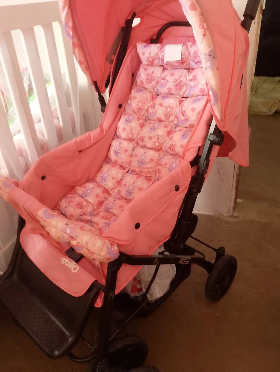 Carrinho de bebê menina - Foto 4