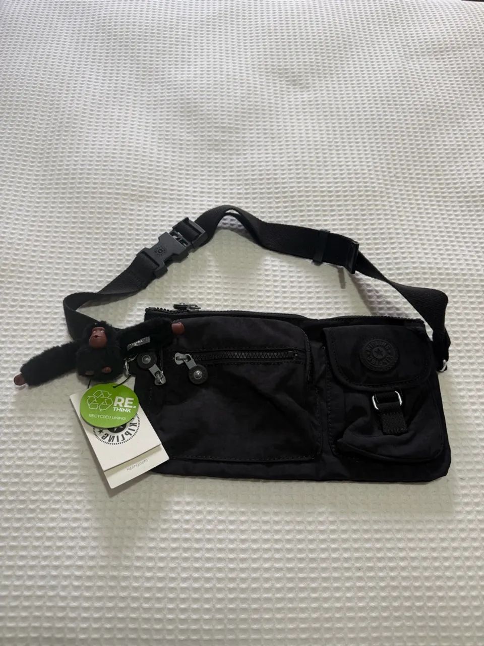Pochete Kipling grande preta