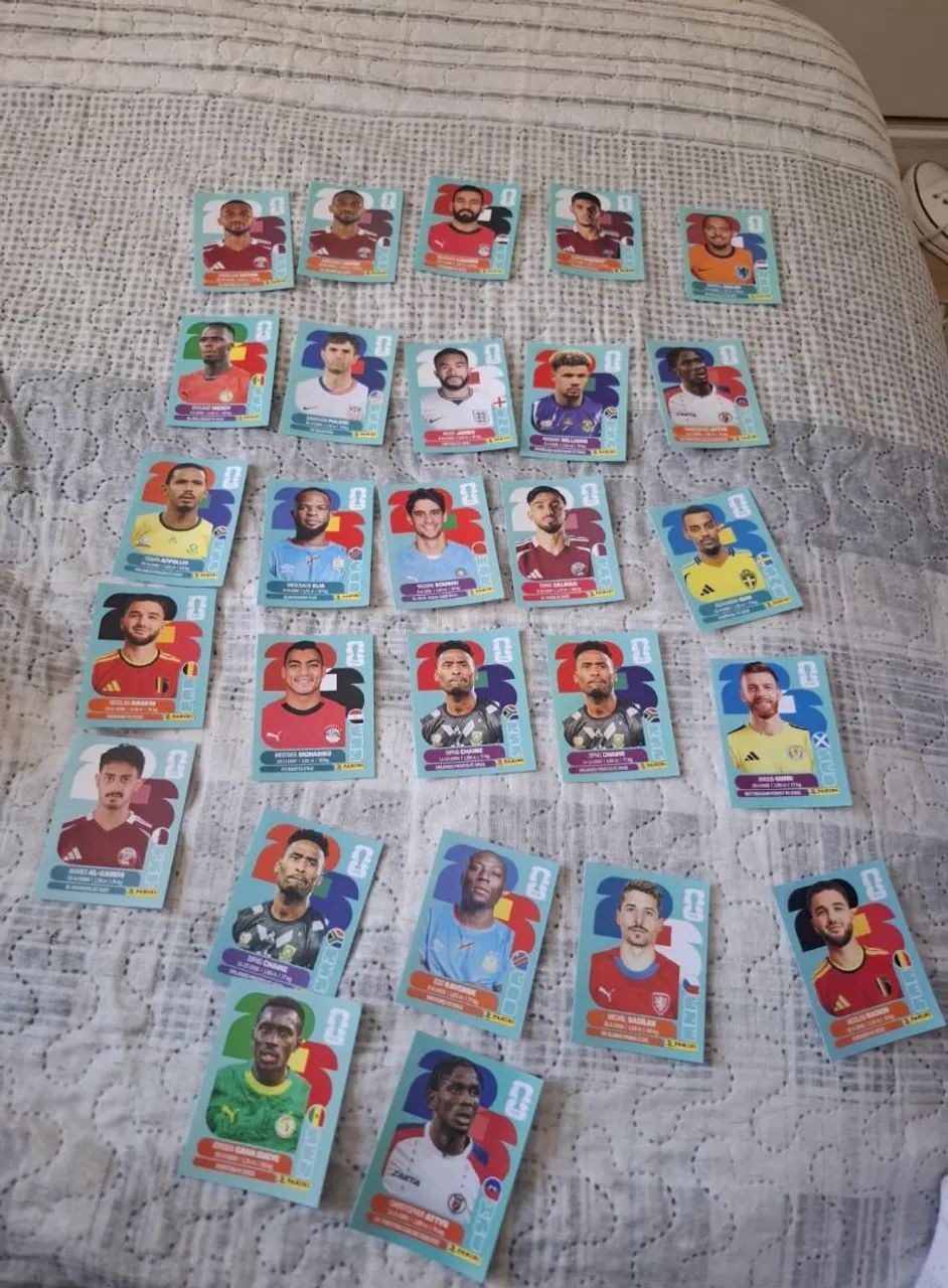 Figurinhas da copa a partir de R$ 1,25. Chame no chat e complete seu álbum. 