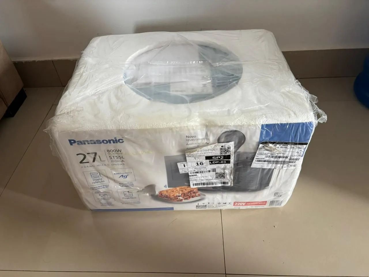 Micro-ondas Panasonic 27L - NOVO! - Foto 3
