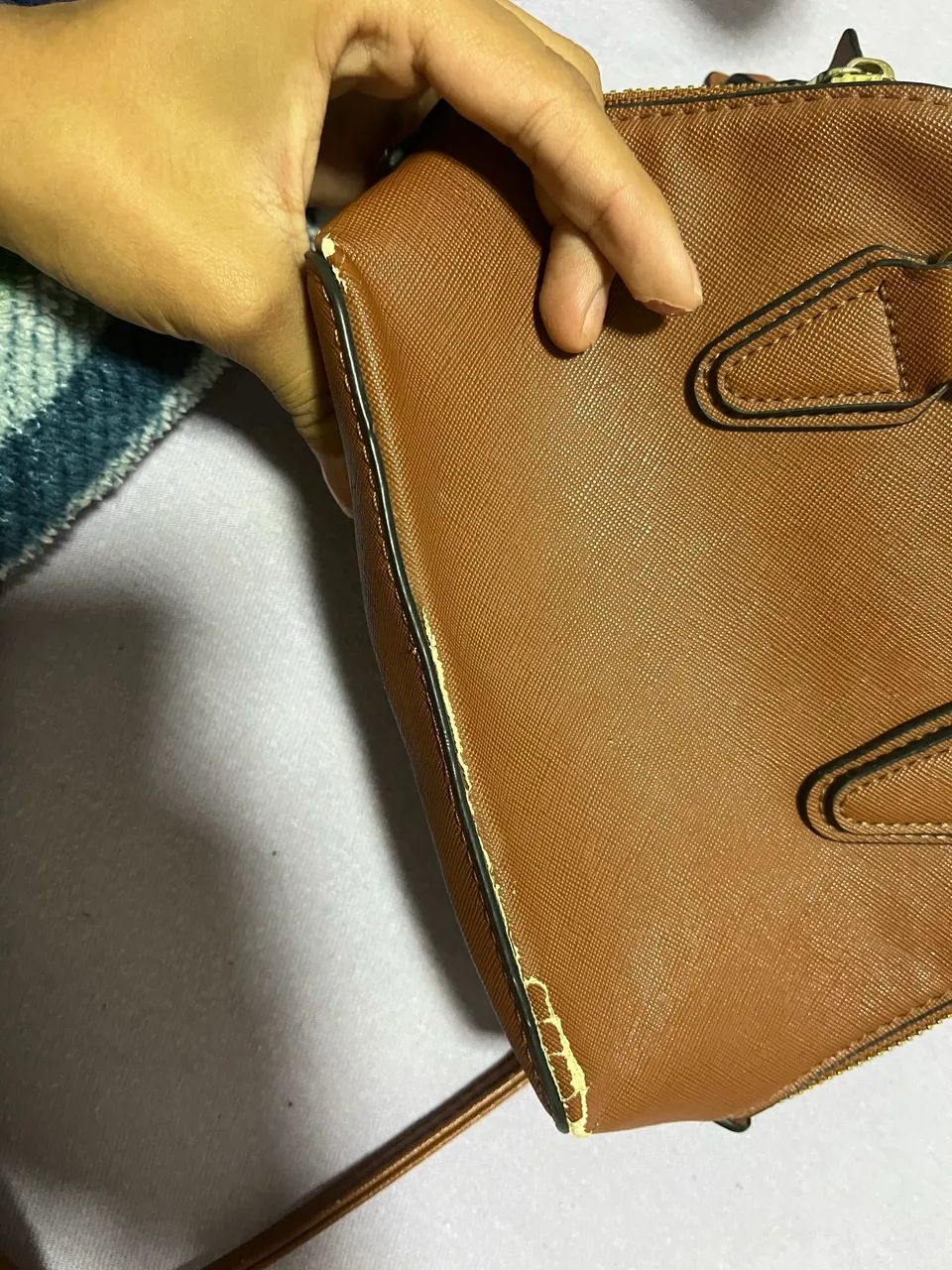 Bolsa Steve Madden Original - Desapego (Leve p/ Restaurar) - Foto 4