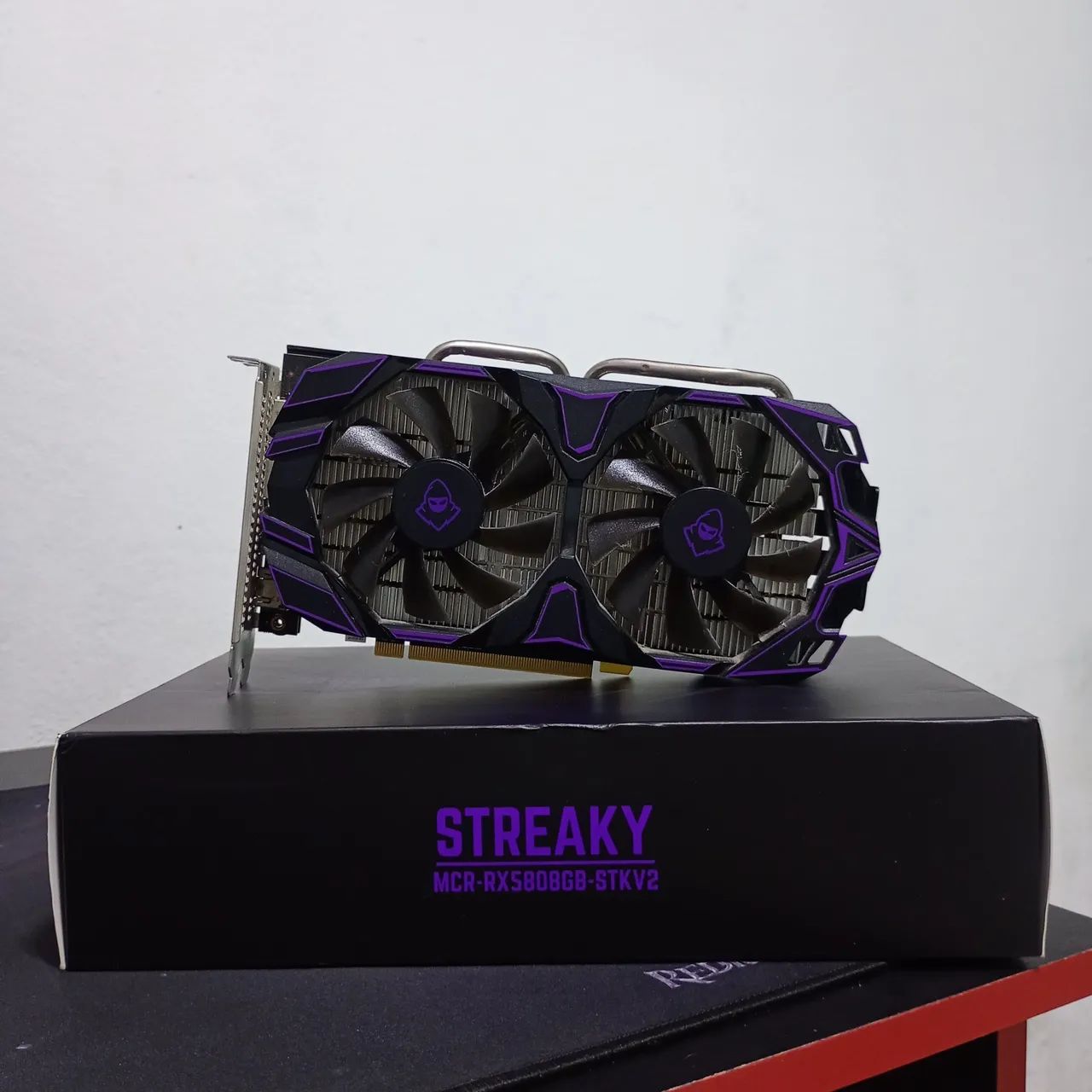 RX580 8gb Mancer Streaky V2 - Perfeito Estado - Foto 2