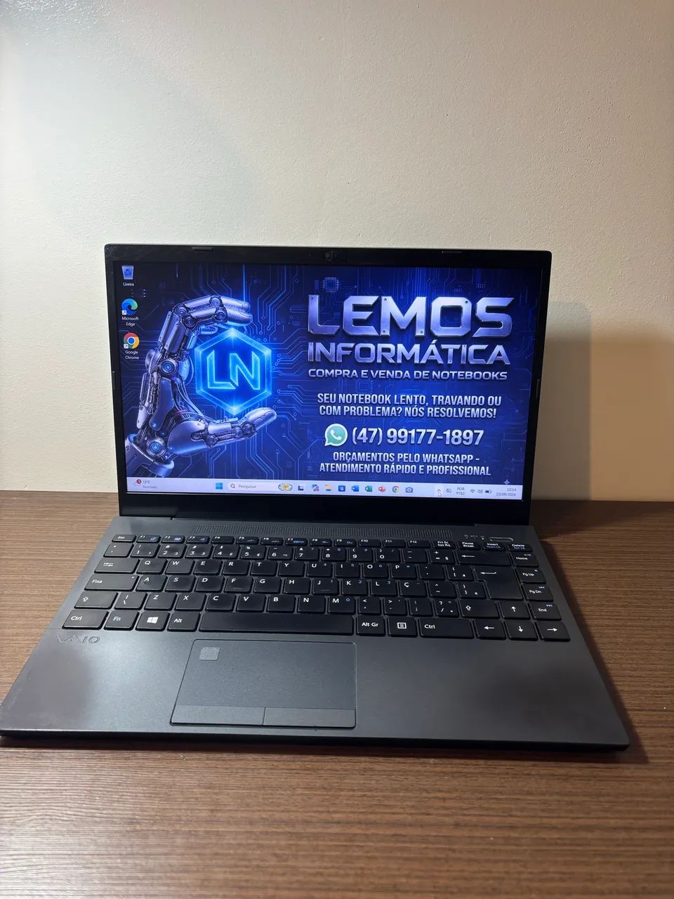 Notebook Vaio i5 10 Ssd 240Gb 