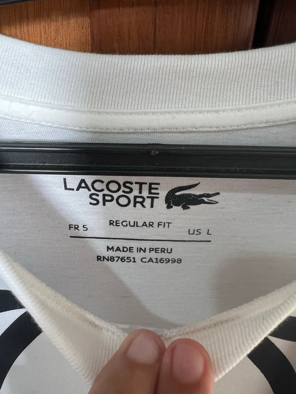 camiseta lacoste - Foto 3