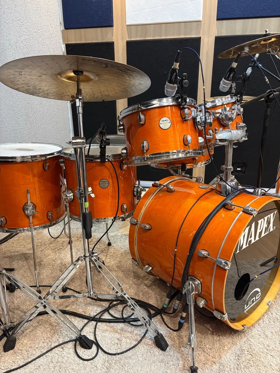Bateria Mapex Meridian Birch  - Foto 4