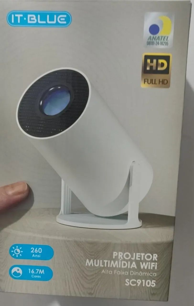 Projetor multimídia Wi-Fi it blue 