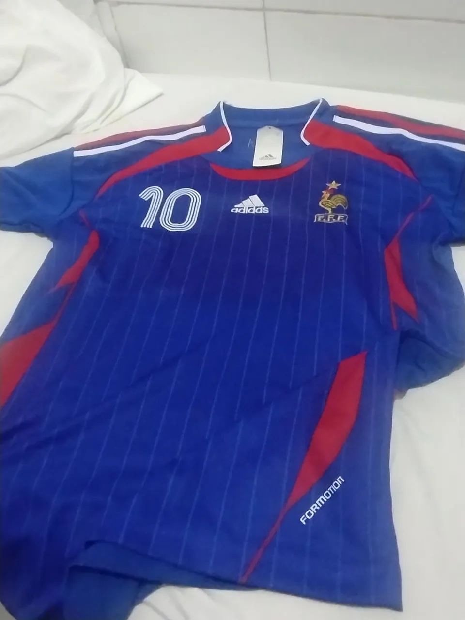 Camisa SELEÇÃO DA FRANÇA ZIDANE - Foto 2
