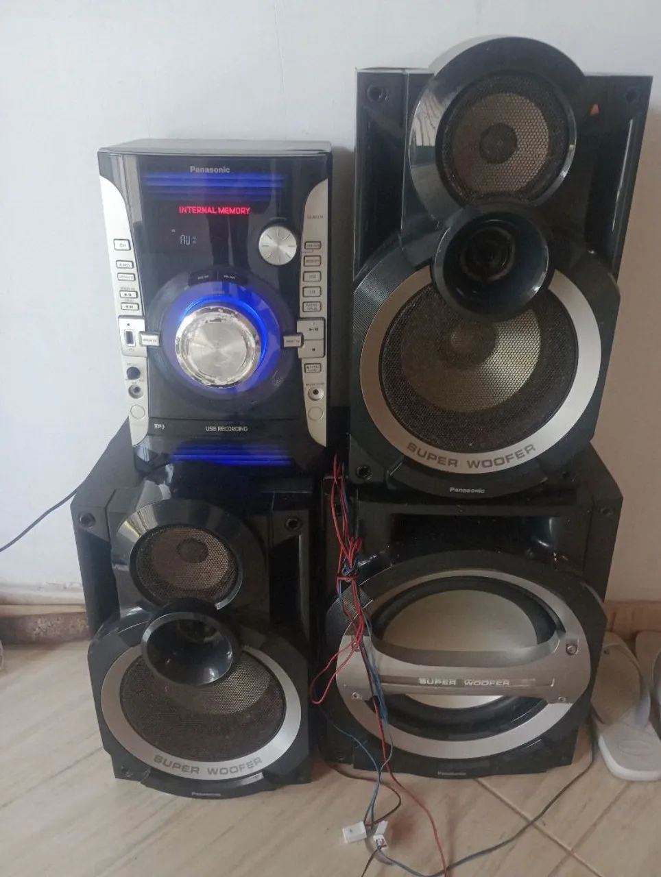CAIXA DE SOM PANASONIC SUPER WOOFER  - Foto 2
