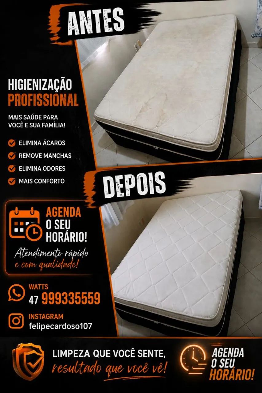 FC Felipe higienização de sofa e colchão  - Foto 3