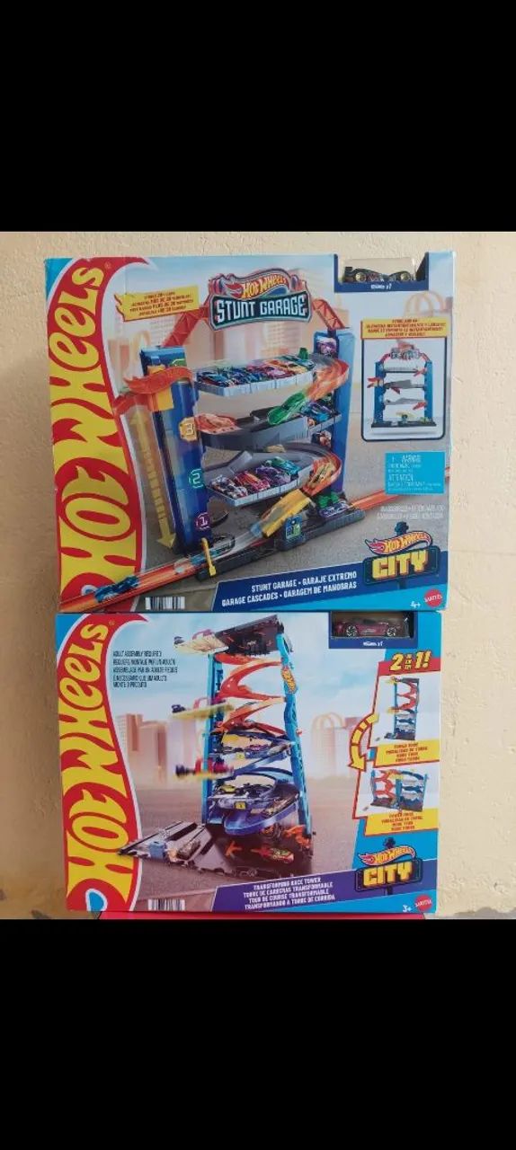 PISTA HOT WHEELS GARAGEM
