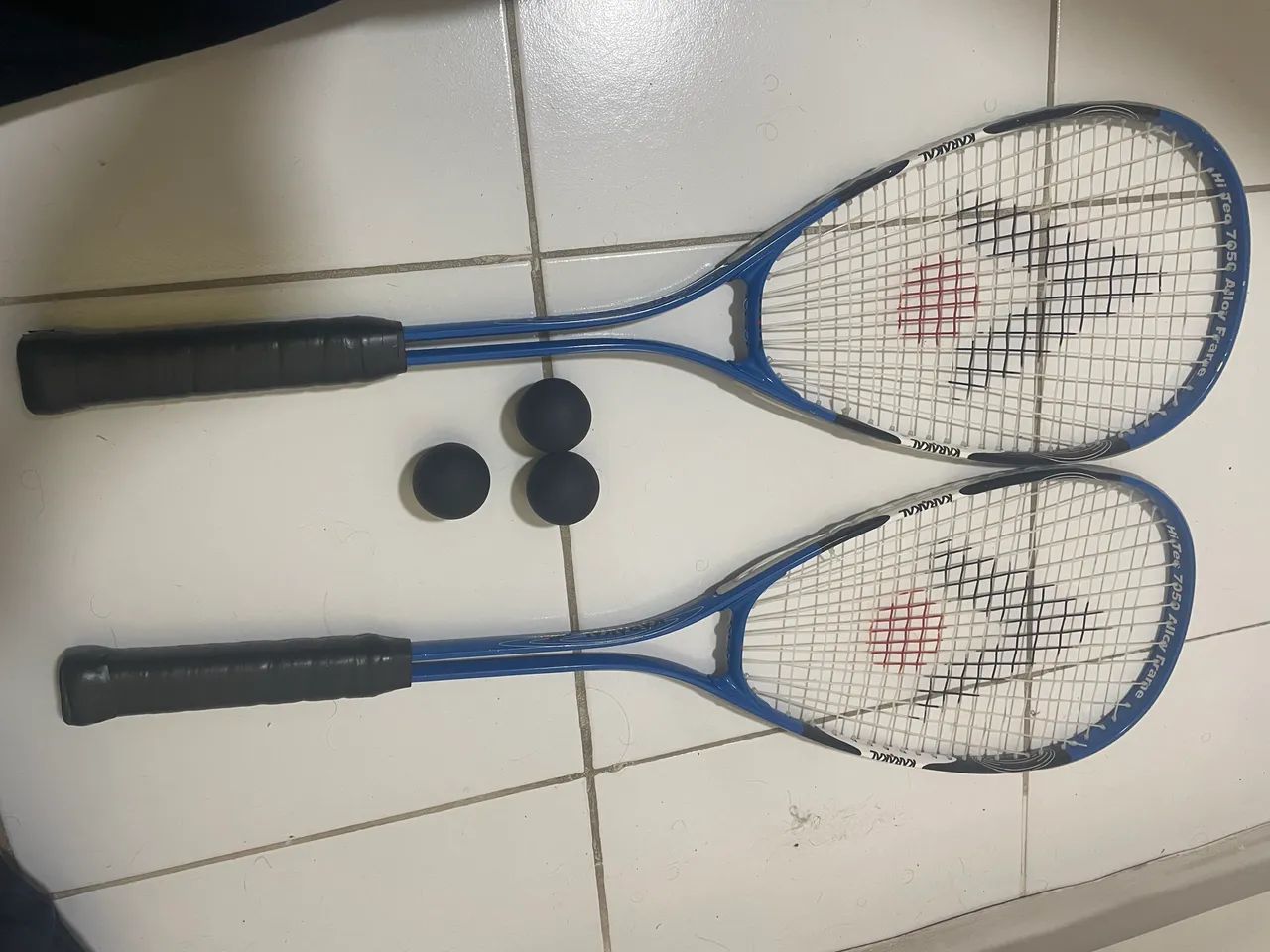 Raquete de Squash Karakal com bolas Dunlop Pro  - Foto 2