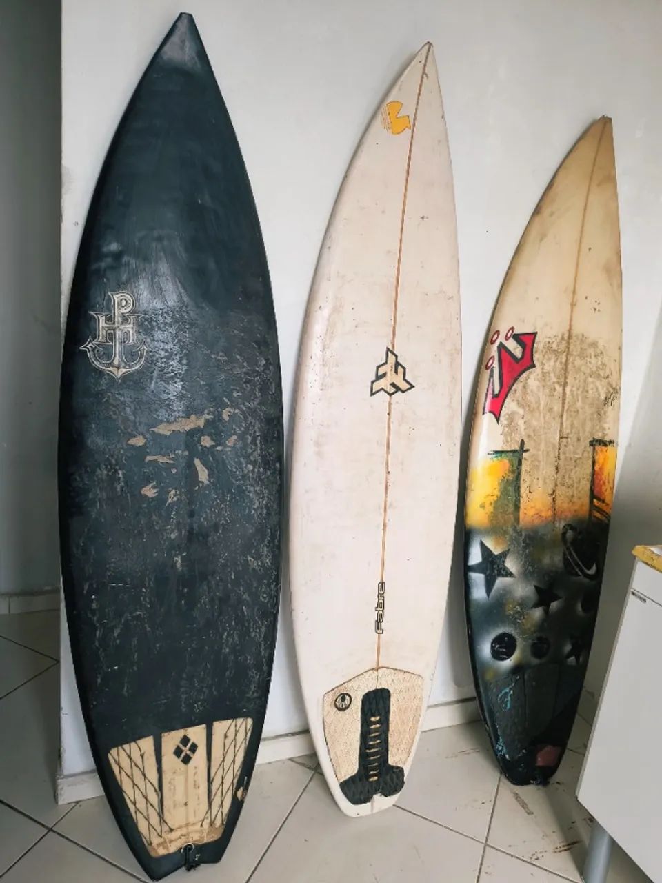 3 Pranchas de surf 