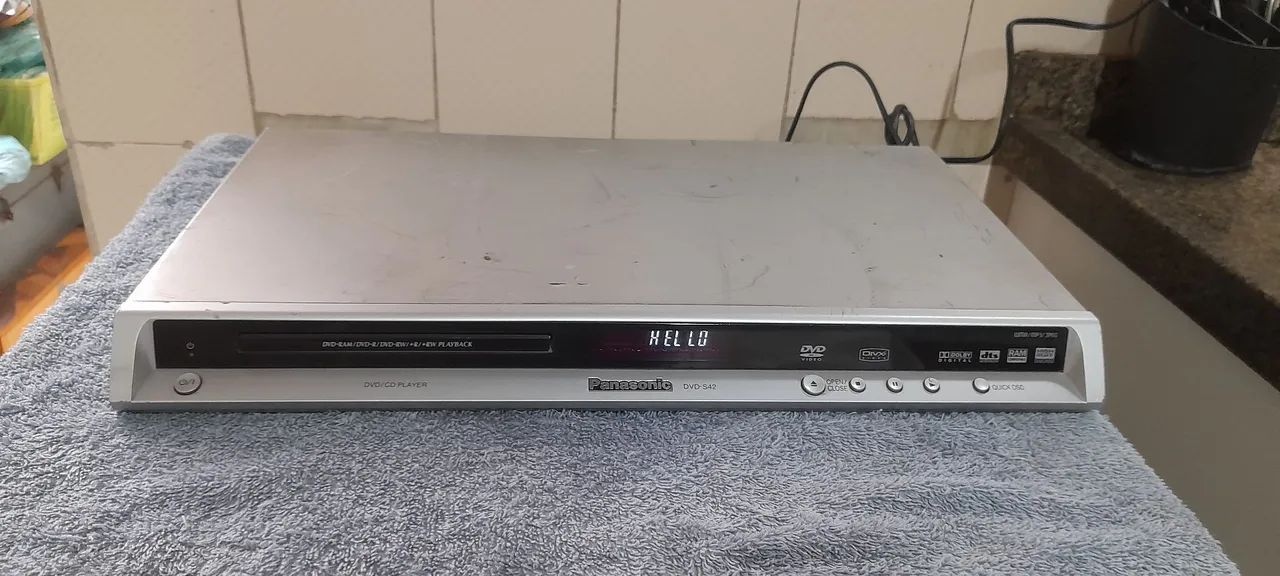 CD PLAYER PANASONIC S42, no estado  - Foto 4