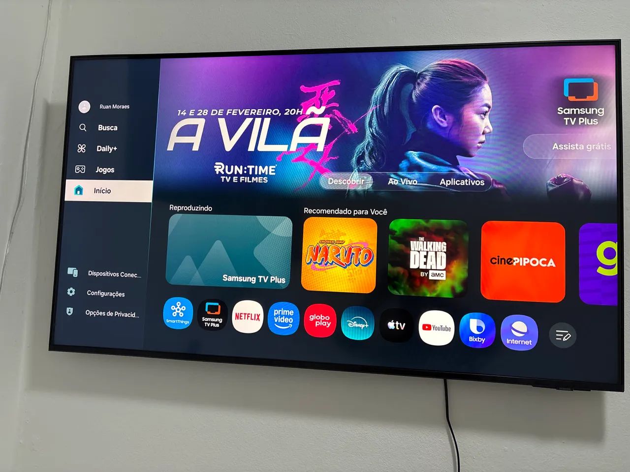 Televisão Samsung Crystal 50 Polegadas - Foto 3