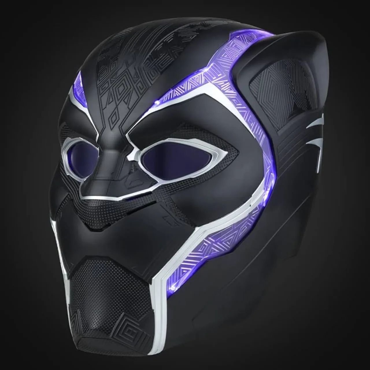 Capacete oficial Pantera negra eletrônico Hasbro 