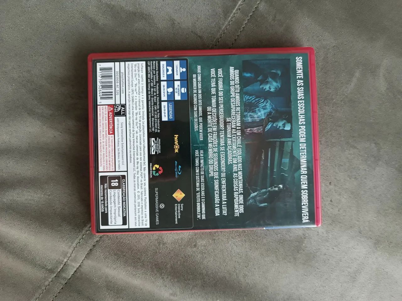 UNTIL DAWN PS4 - Jogos de Vídeo Game - Nonoai 1499492724 | OLX