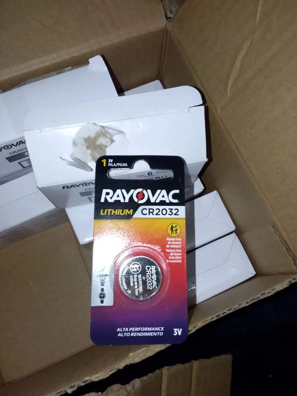 Pilha Rayovac CR2032 3v - Foto 2