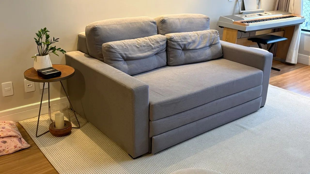 Sofá-cama casal premium - R$ 2.200