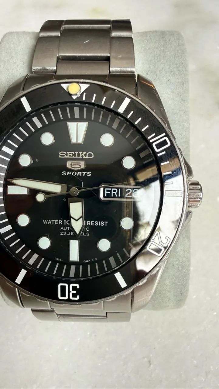 SEIKO SNZF17 com upgrade - Foto 2