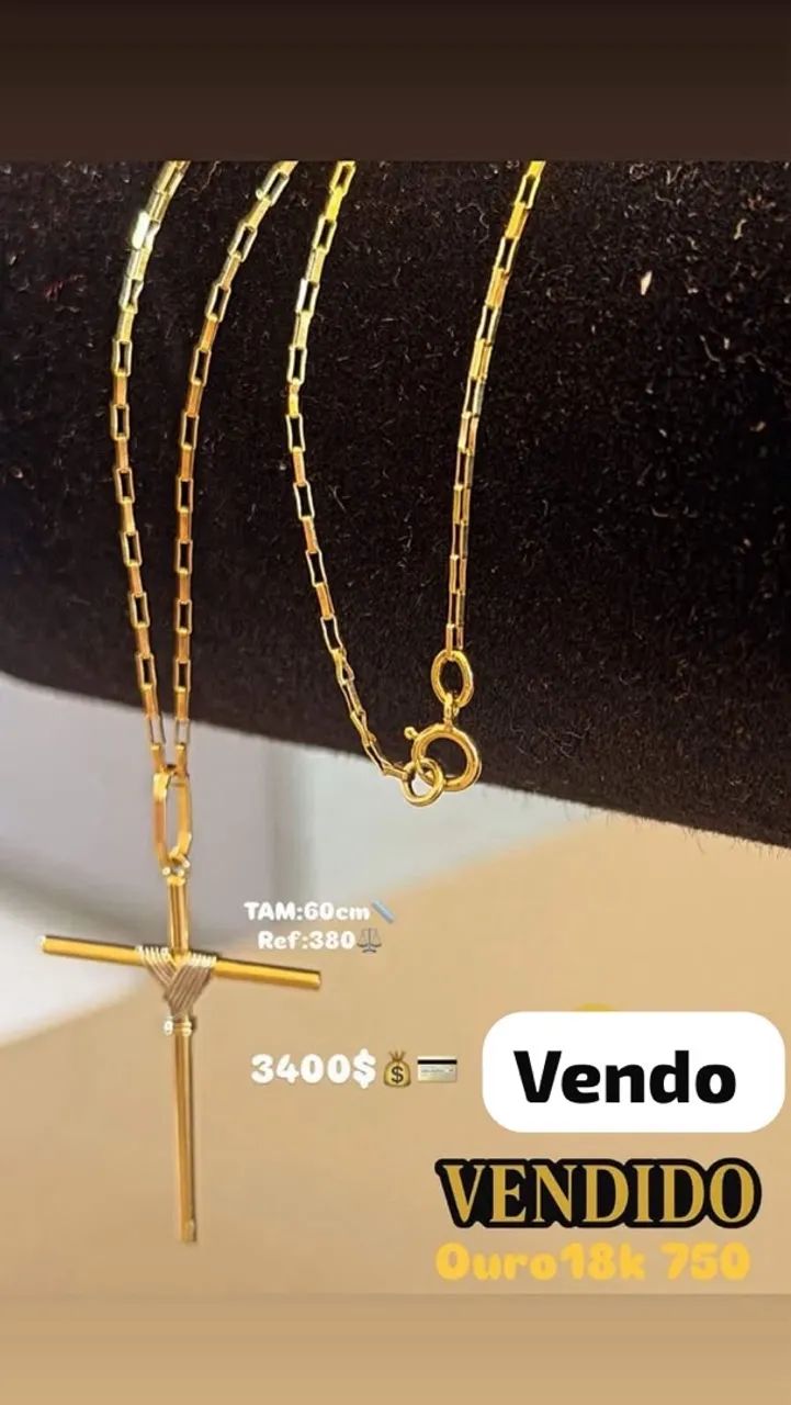 Cordão de ouro 18k  - Foto 4