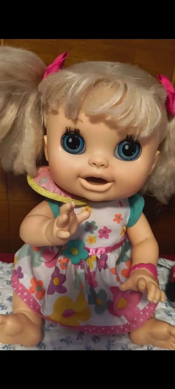Baby Alive comer e brincar  - Foto 4