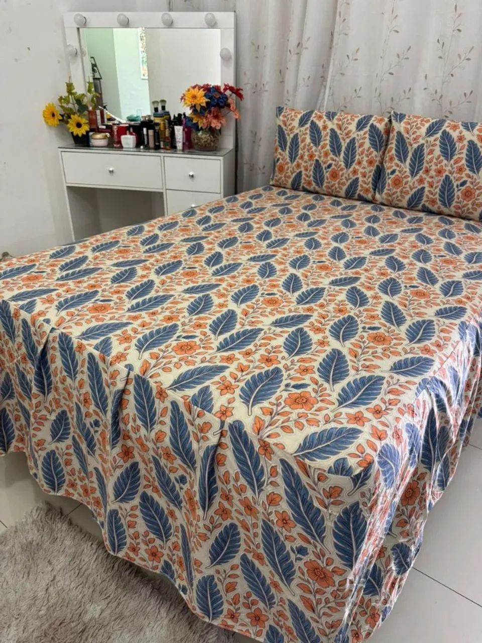 Colcha para cama casal e box