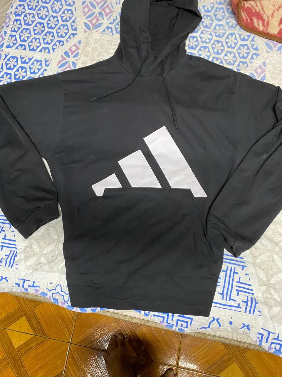 Moletom Adidas Leve Com Capuz Masculino 