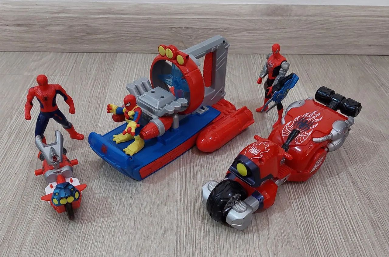 Barco do Homem Aranha Imaginext (Usado)  - Foto 2