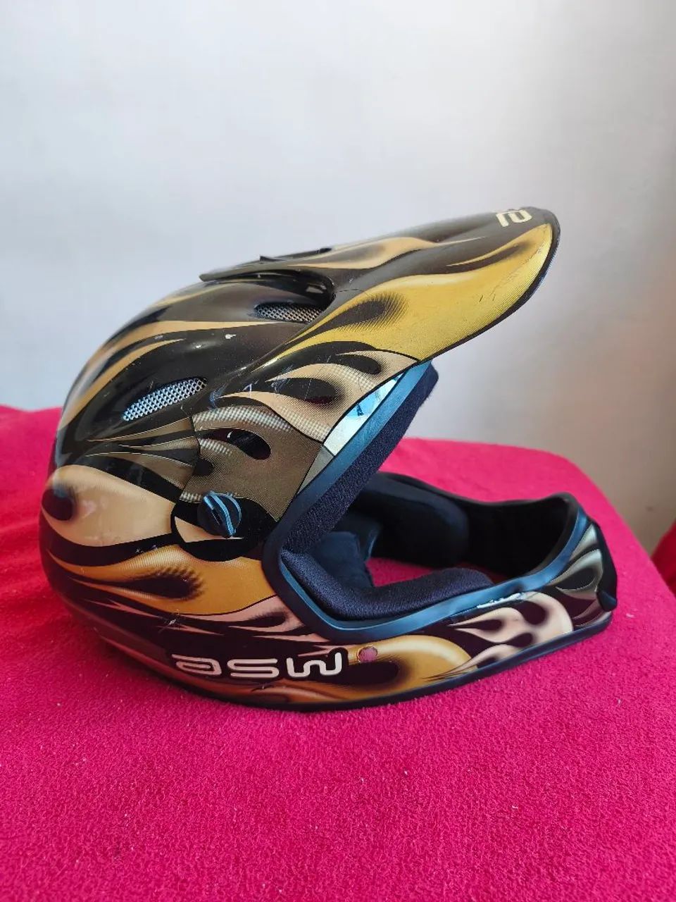 Capacete Downhill ASW Flame  - Foto 2