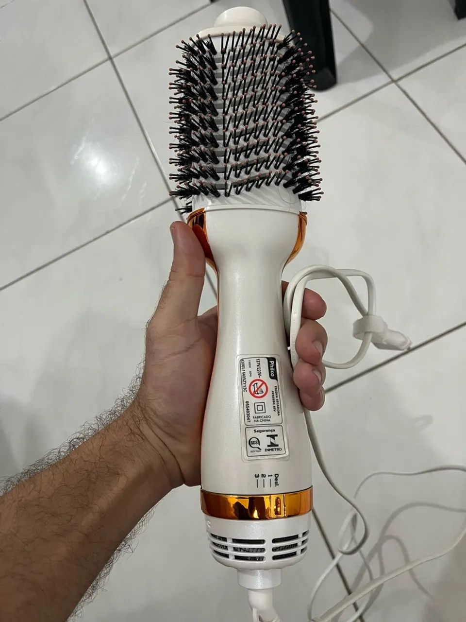 Escova secadora e modeladora - Philco 1300w - Foto 2