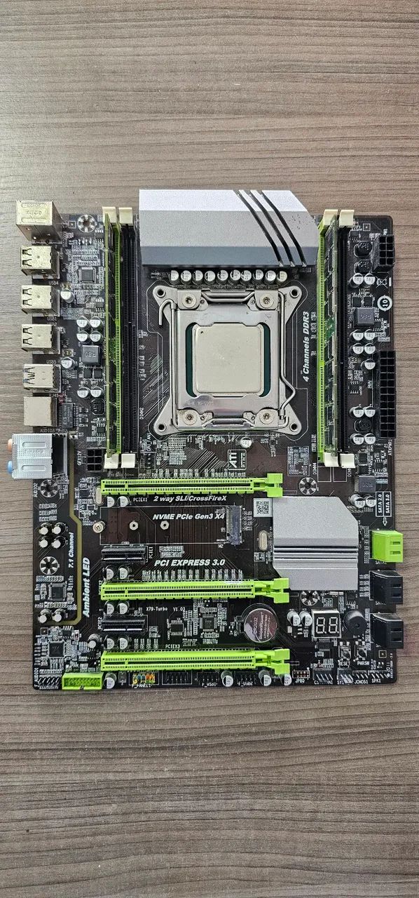 Kit Placa Mãe/Processador/Memória 