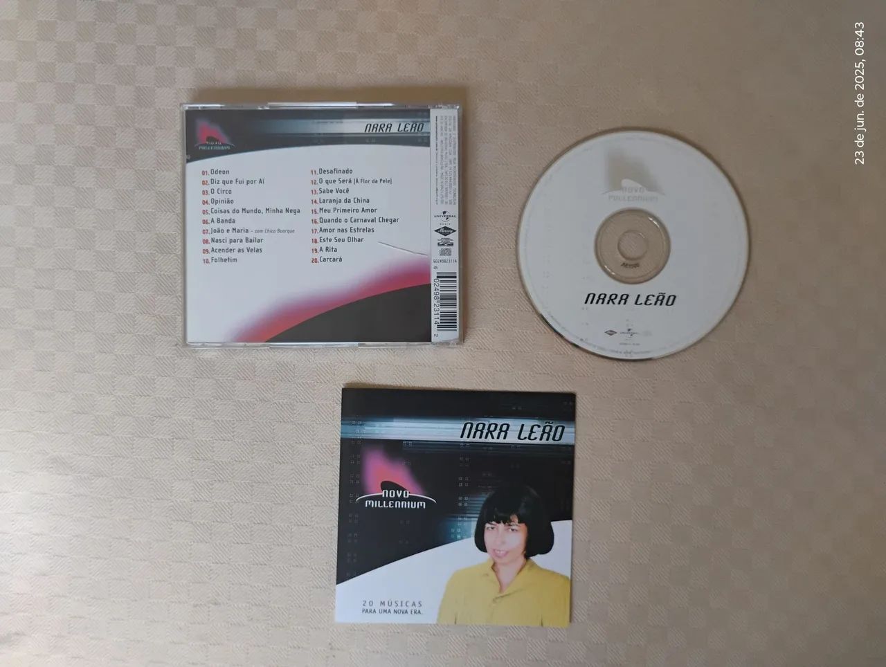 CDs Novo Millennium usados unidade - CDs, DVDs etc - Tucum