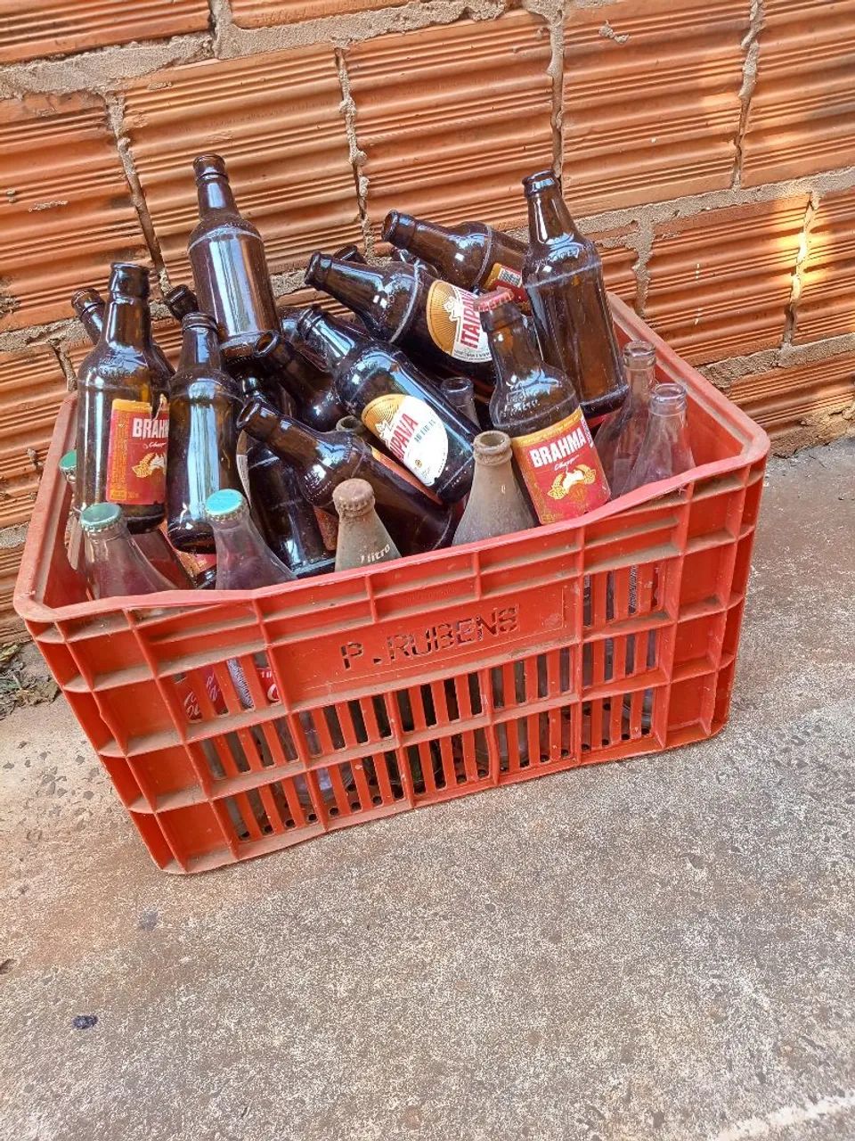 Engradado de coca e litrinhos