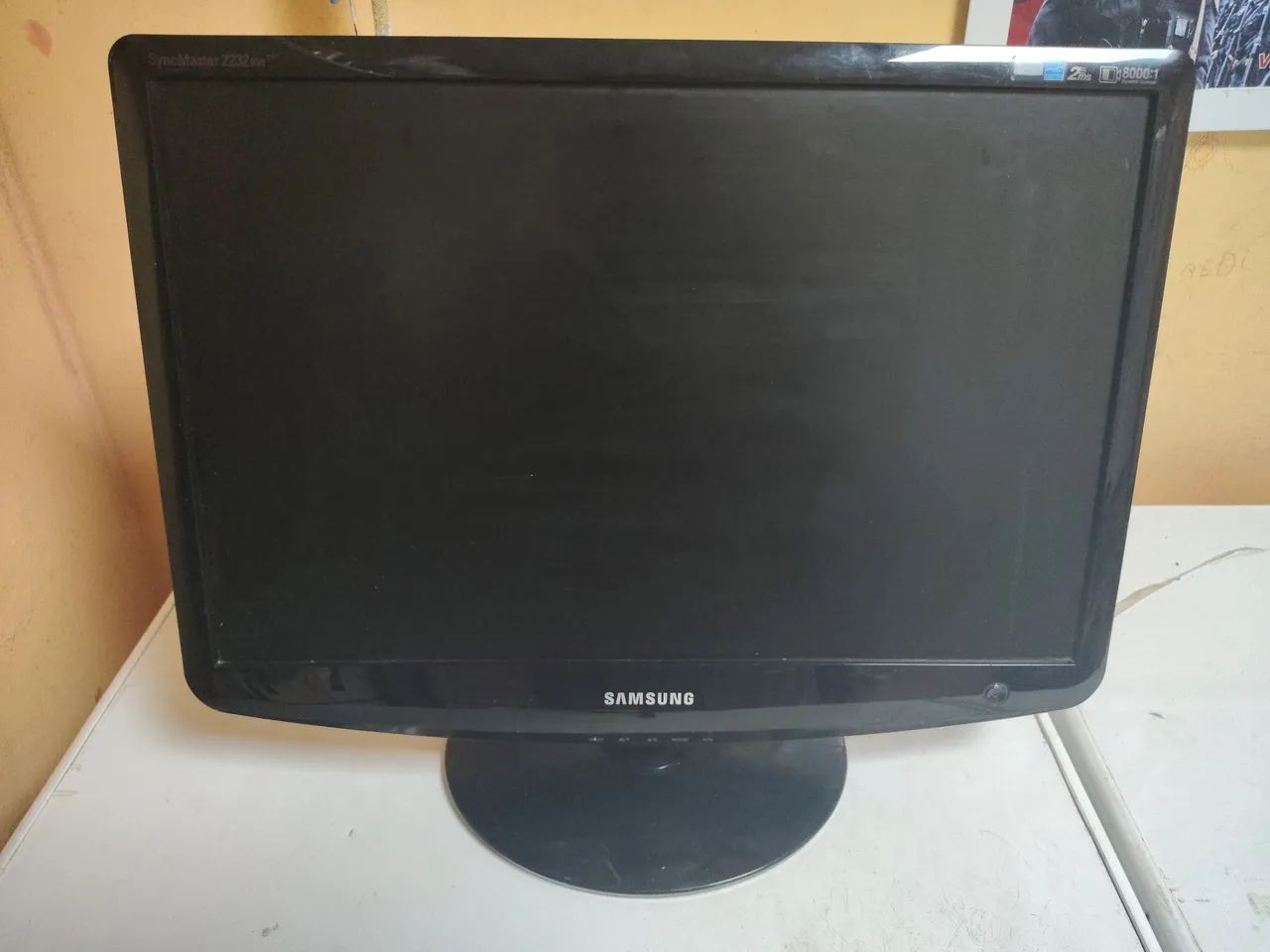 Monitor Samsung SyncMaster 2232BW Plus 22" - Funcionando (Quero vender rápido) - Foto 2