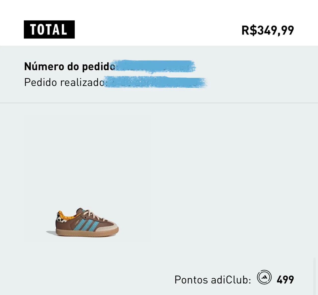 Tênis Adidas Samba OG Infantil Toy Story - Tam. 23 | Excelente estado - Foto 6