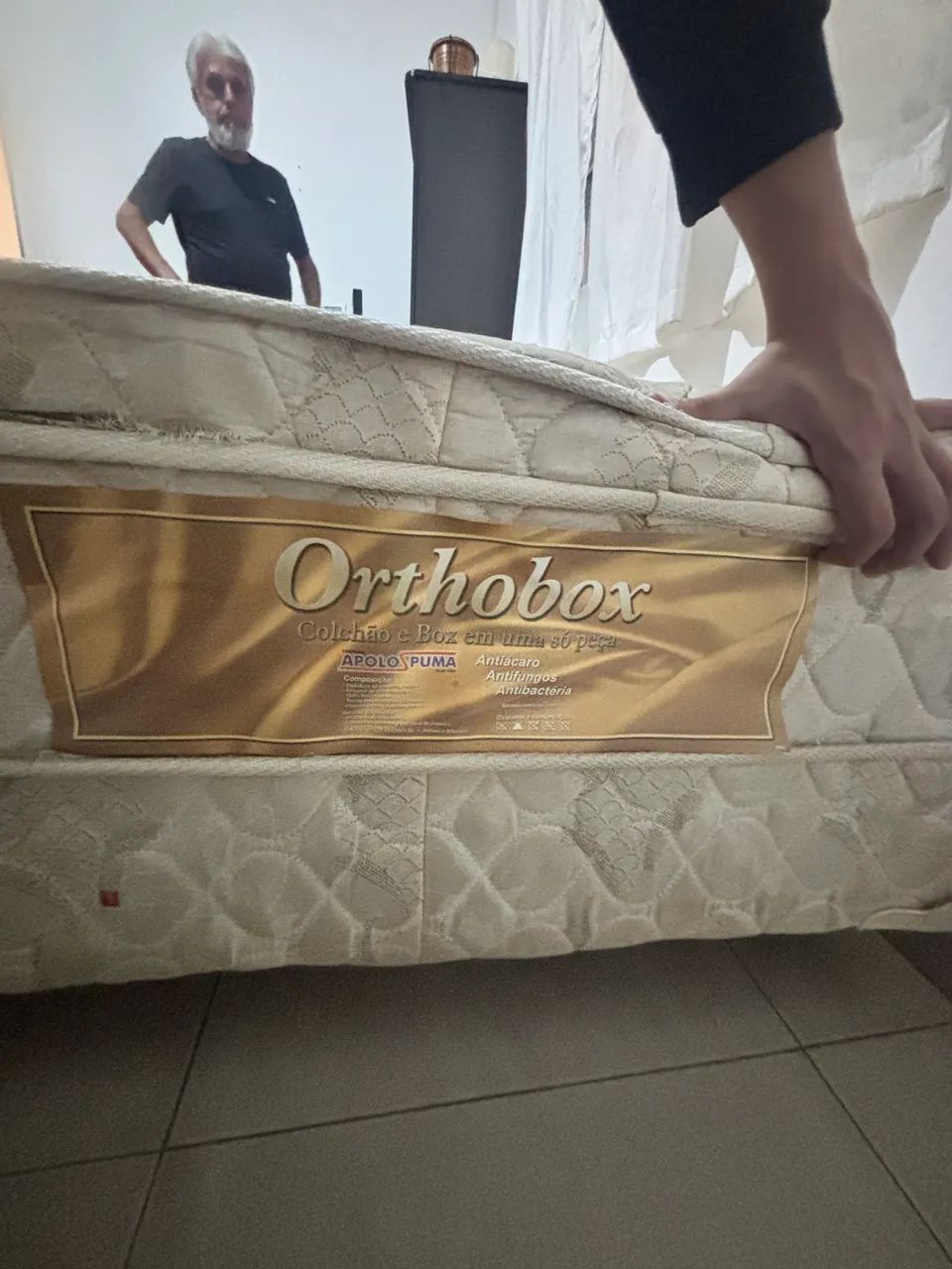 Cama + colchão de solteiro  - Foto 3
