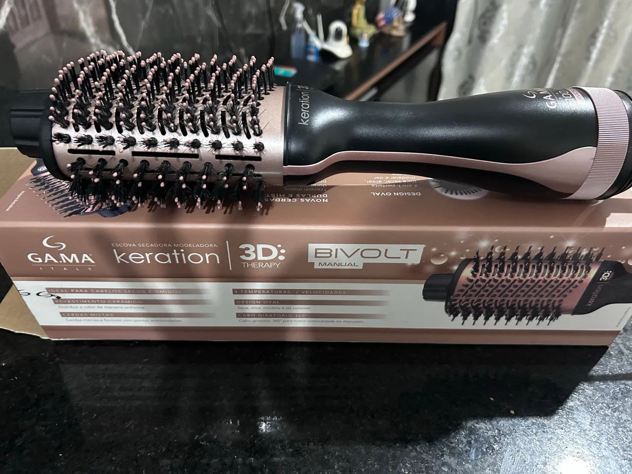 Escova secadora modeladora 