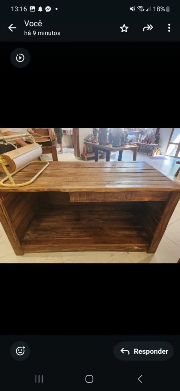 Mesa madeira - Foto 2